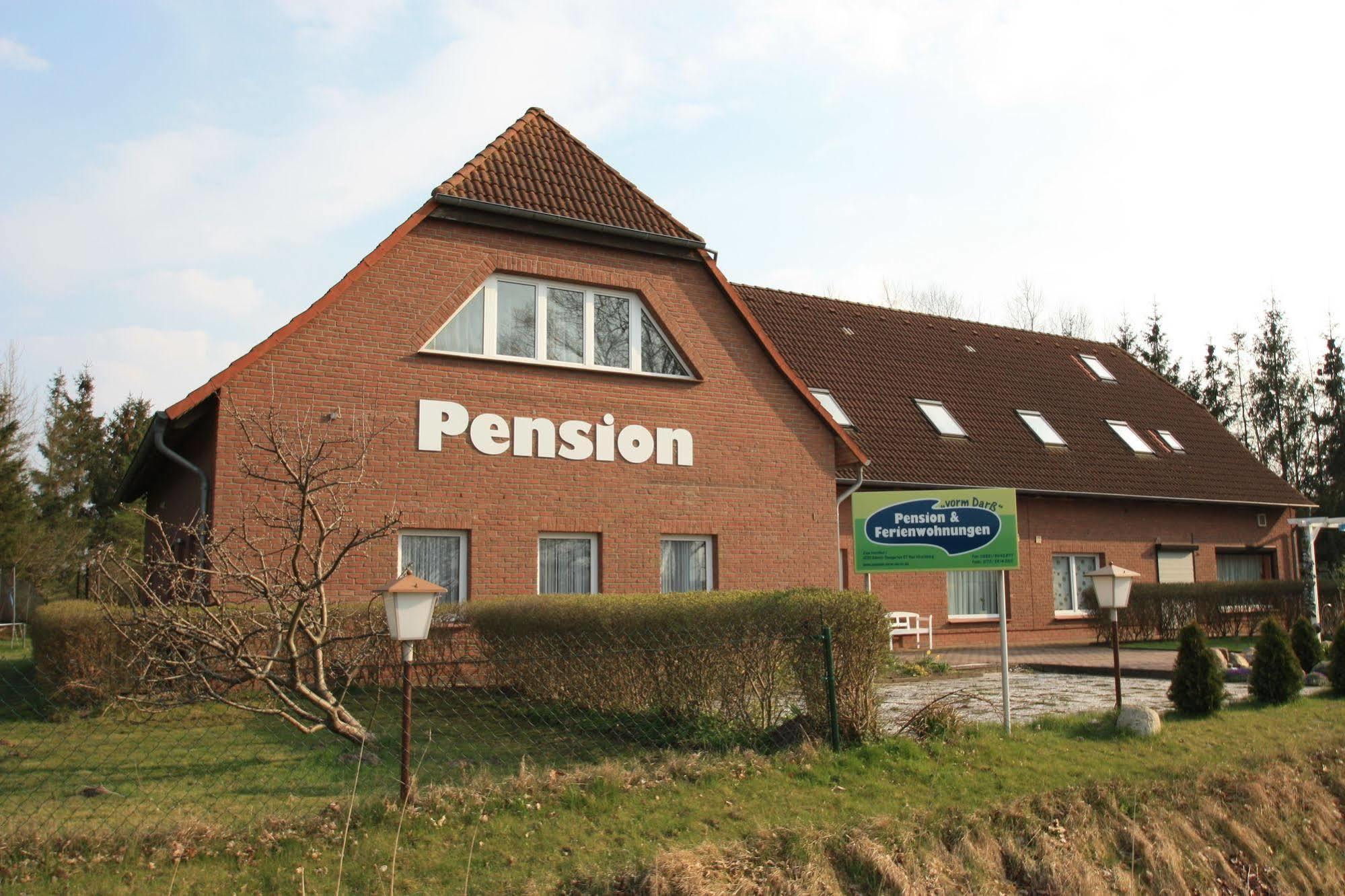 Pension Vorm Darss Hirschburg Eksteriør bilde